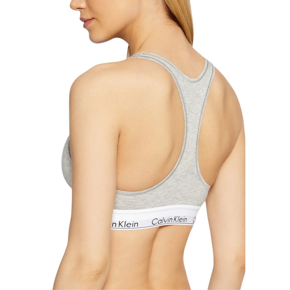 Calvin Klein Underwear Gray Cotton Bra | Regal Royce