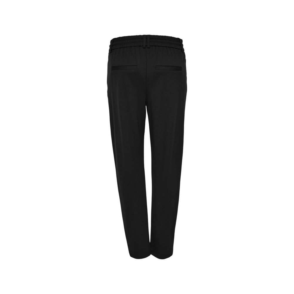 Only Black Viscose Casual Pants | Regal Royce