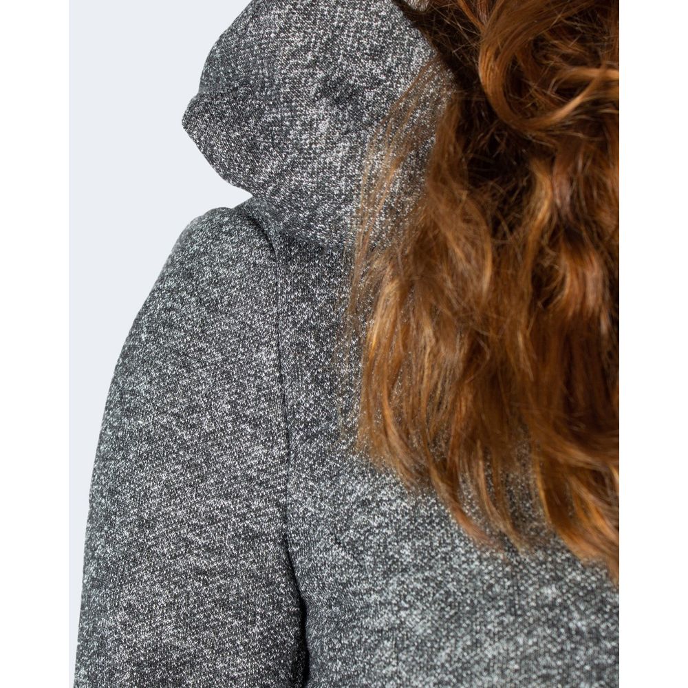 Only Gray Polyester Coat | Regal Royce