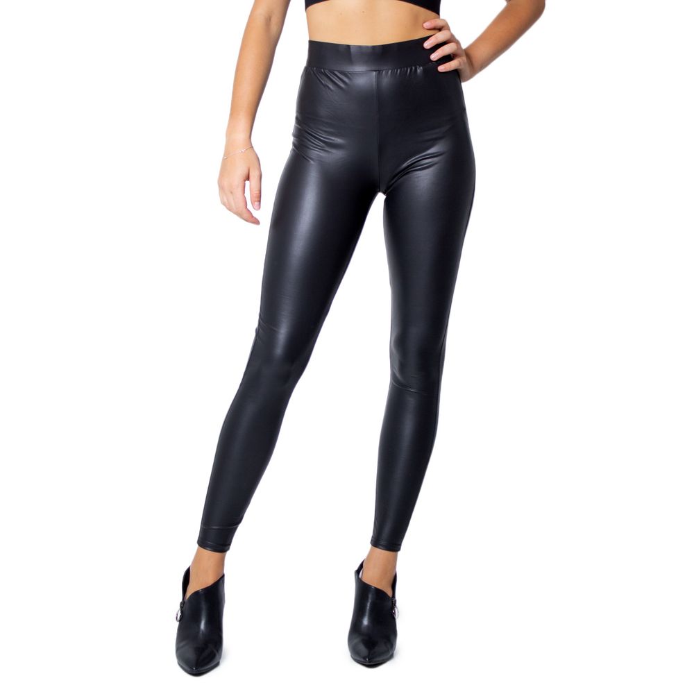Only Black Polyester Leggings | Regal Royce