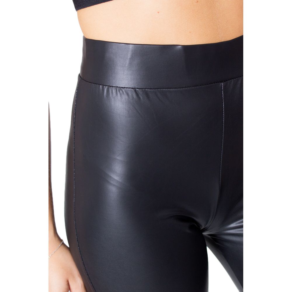 Only Black Polyester Leggings | Regal Royce