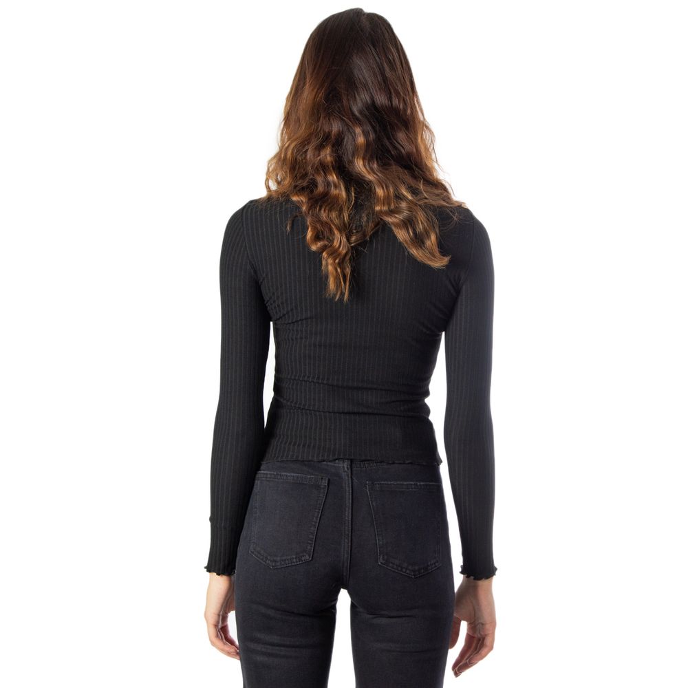 Only Black Polyester Turtleneck | Regal Royce