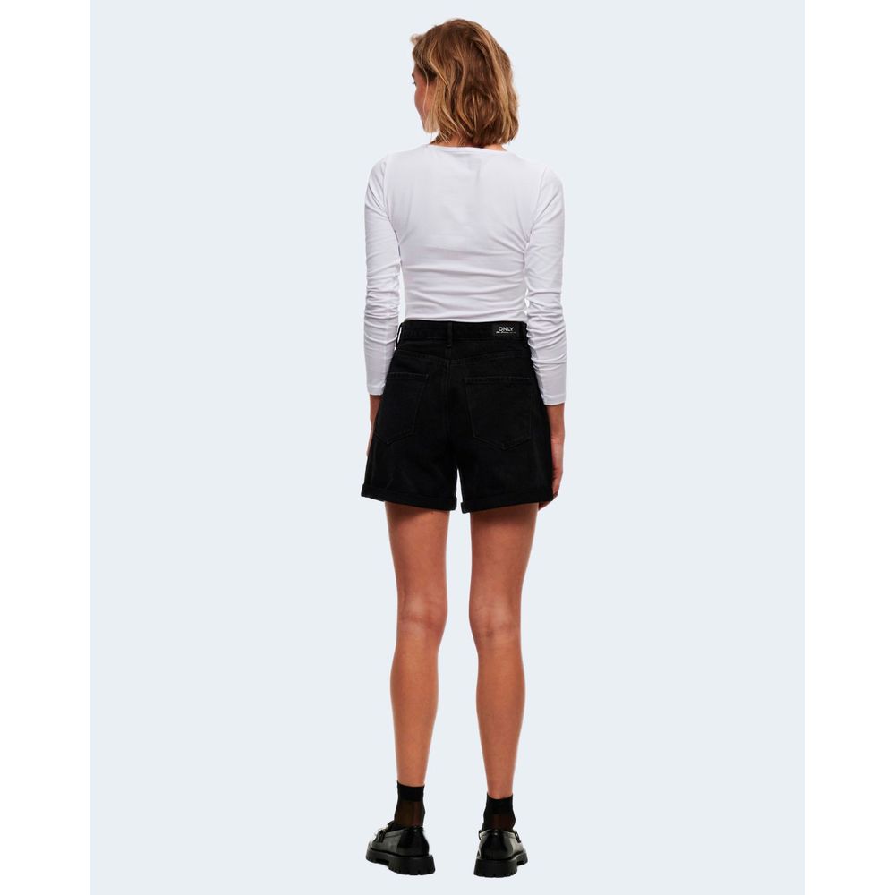 Only White Cotton Long Sleeve T-Shirt | Regal Royce