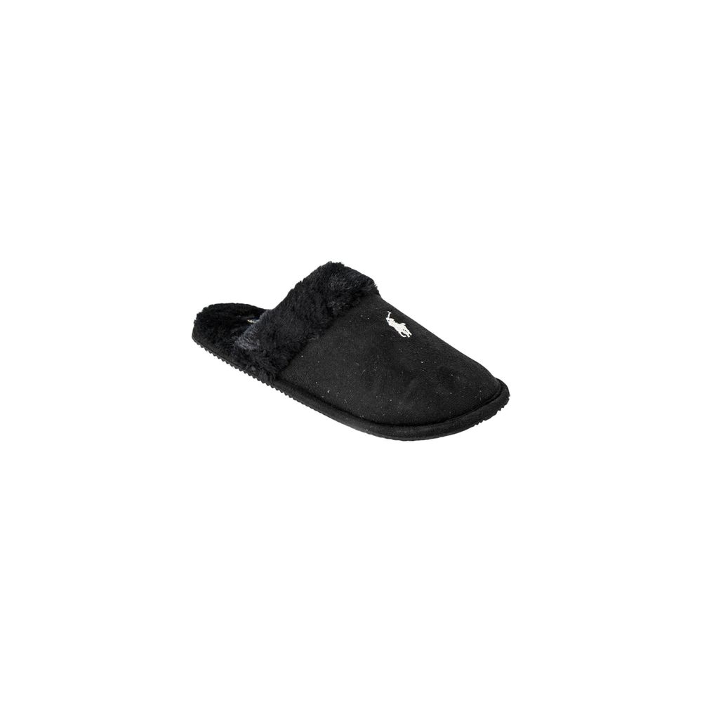 Ralph Lauren Black Polyester Slippers | Regal Royce