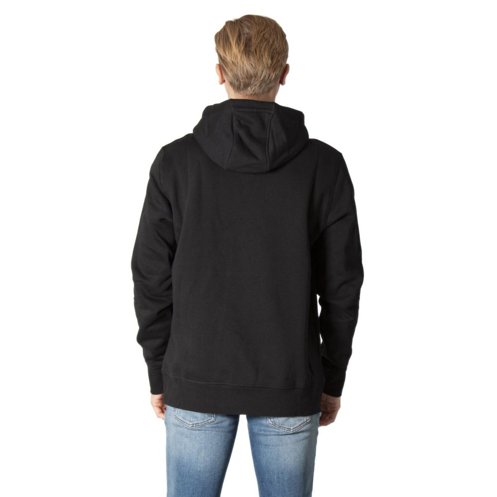 Tommy Hilfiger Black Cotton Hoodie | Regal Royce