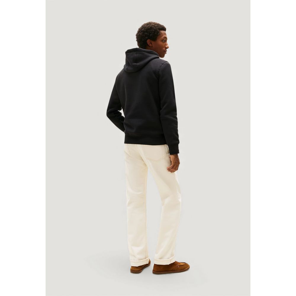Tommy Hilfiger Black Cotton Hoodie | Regal Royce