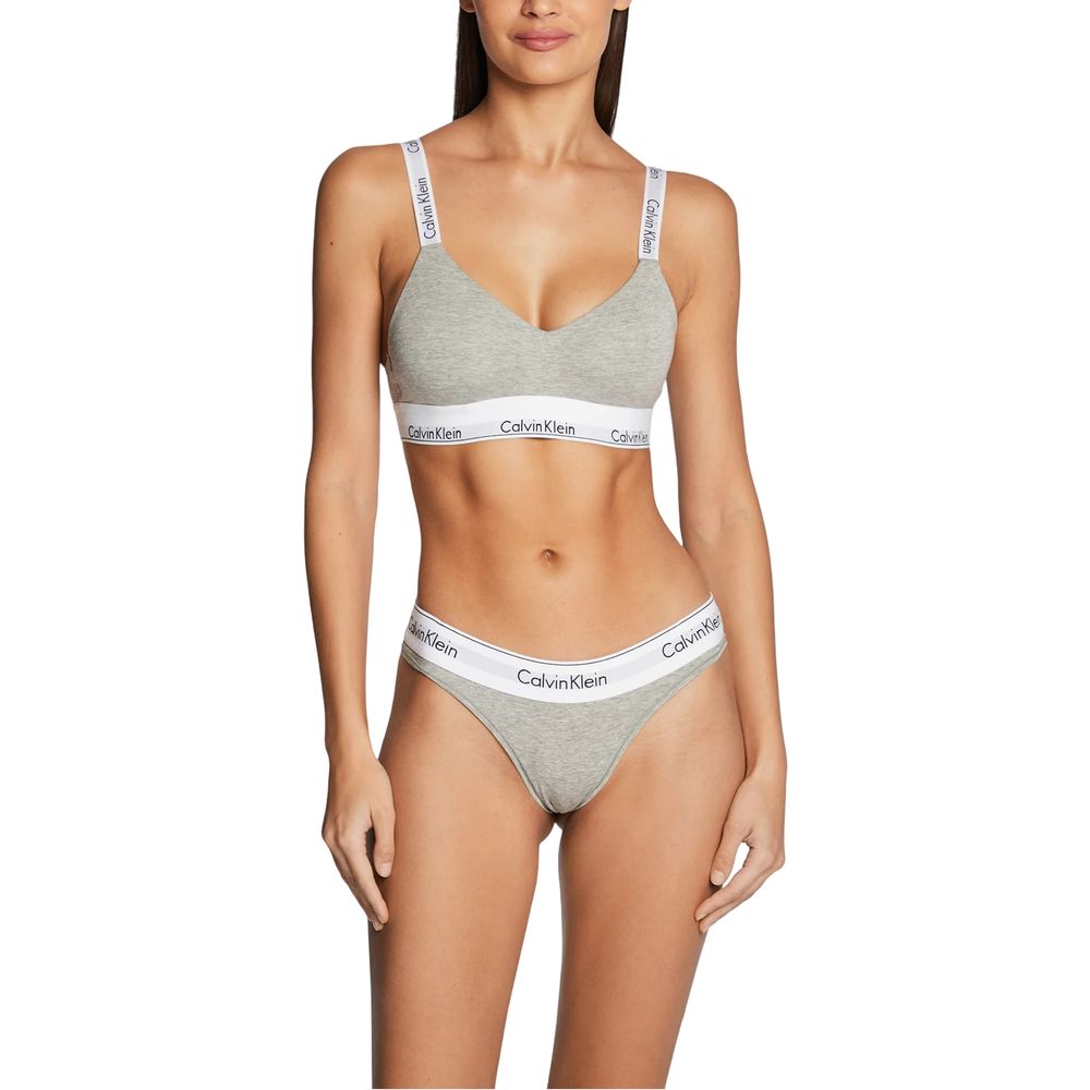 Calvin Klein Underwear Gray Cotton Pantie | Regal Royce