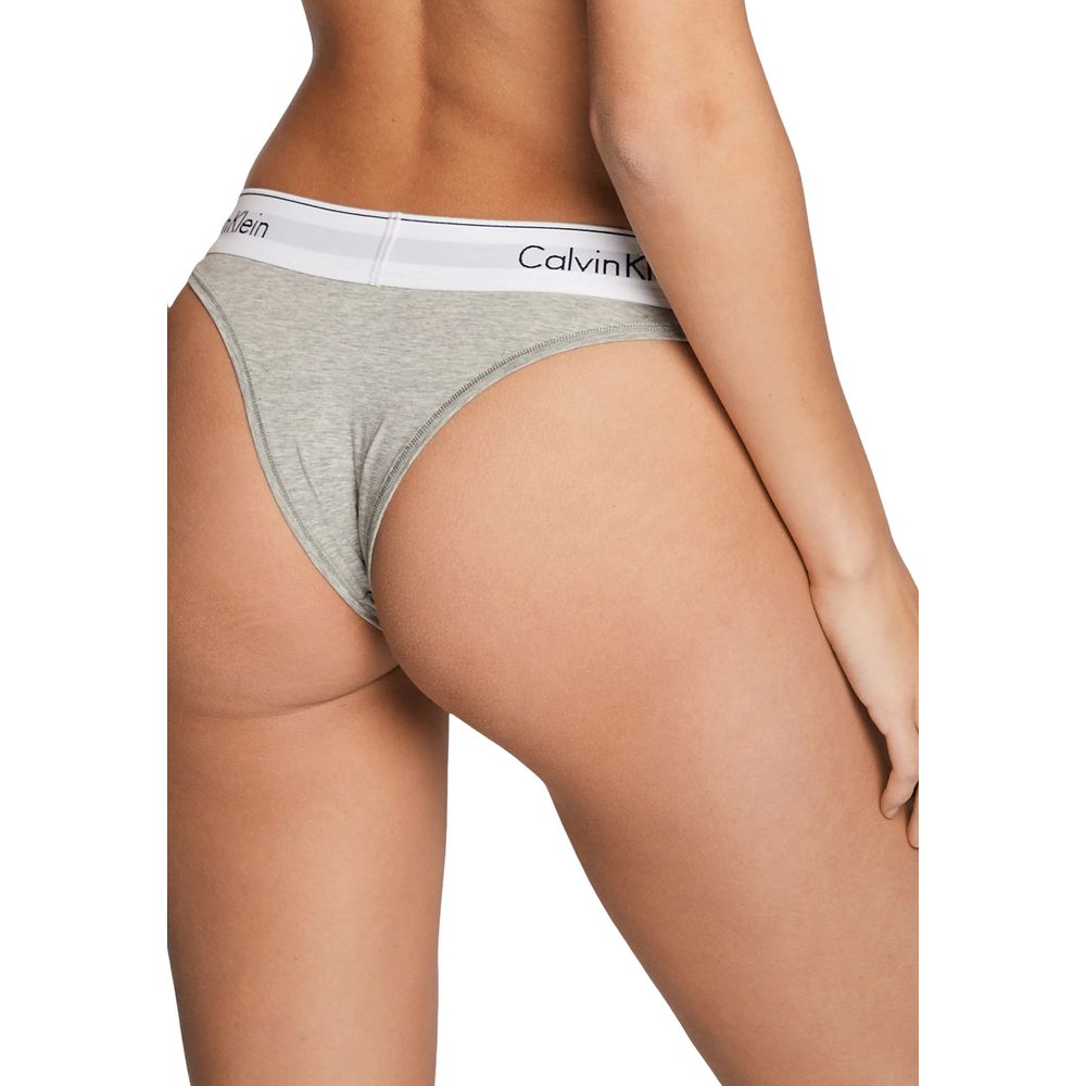 Calvin Klein Underwear Gray Cotton Pantie | Regal Royce