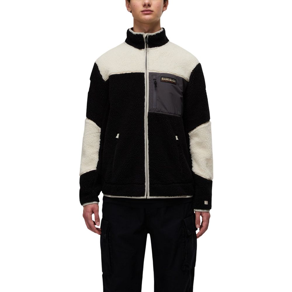 Napapijri Bicolor Polyester Sweatshirt | Regal Royce