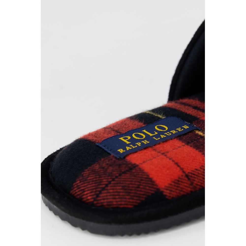 Ralph Lauren Black Polyester Slippers | Regal Royce