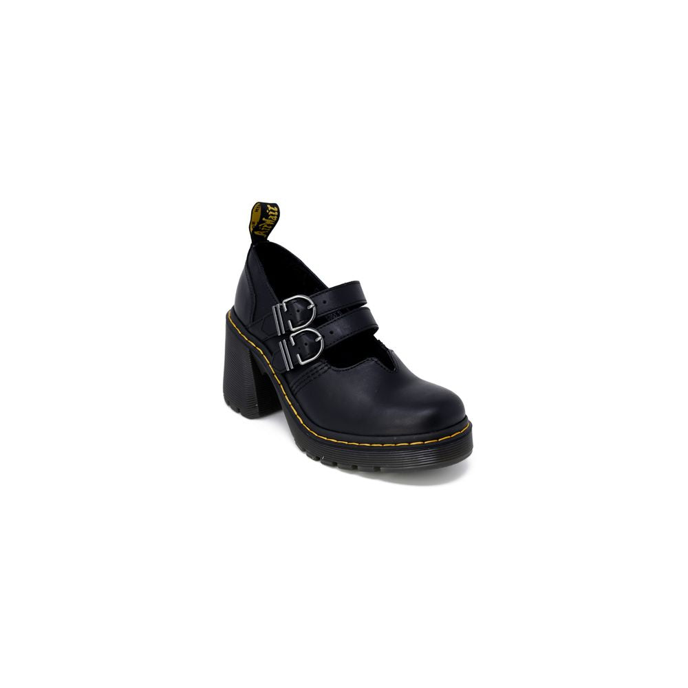 Dr. Martens Black Leather High Heel Pumps | Regal Royce