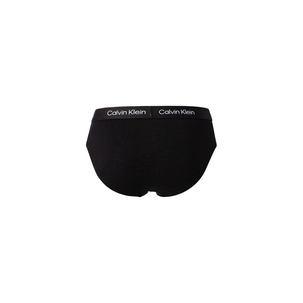 Calvin Klein Underwear Black Cotton Briefs | Regal Royce