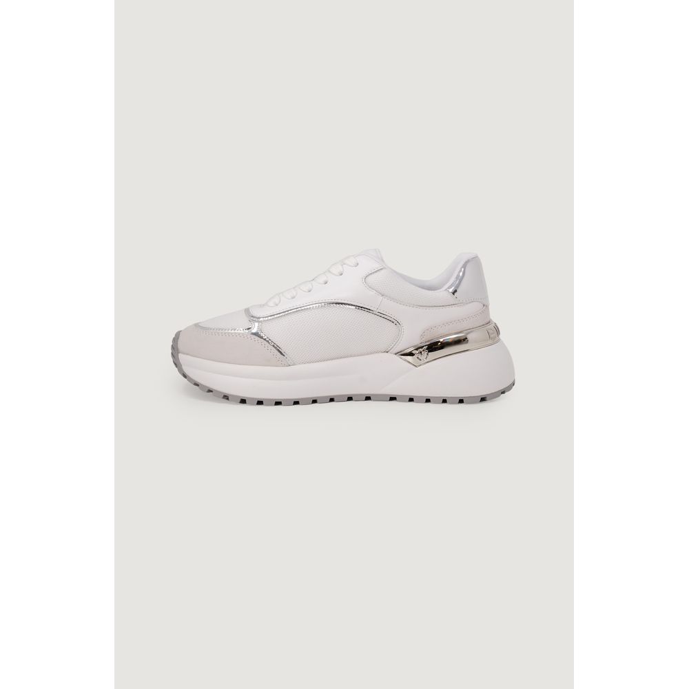 PINKO White Leather Low Top Sneakers | Regal Royce