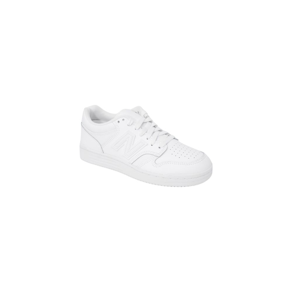 New Balance White Leather Athletic Sneakers | Regal Royce