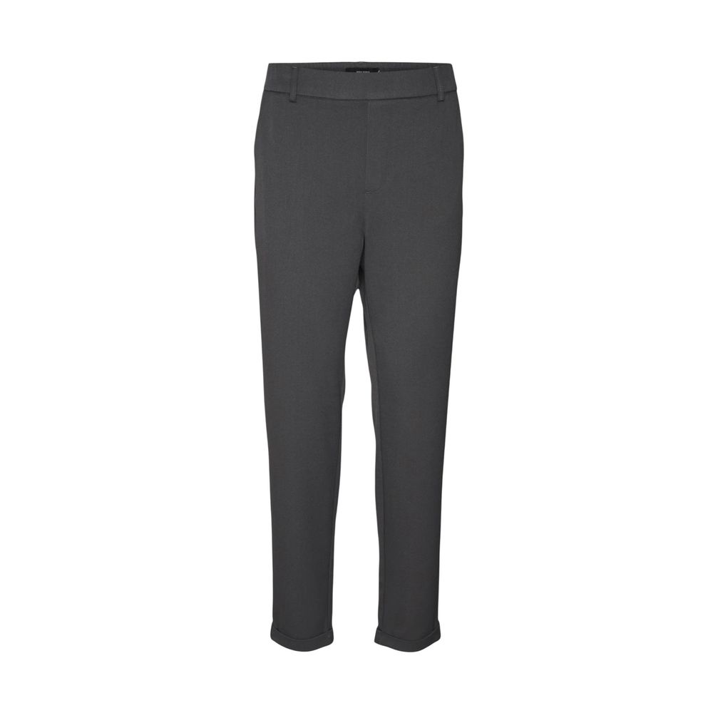 Vero Moda Gray Polyester Casual Pants | Regal Royce