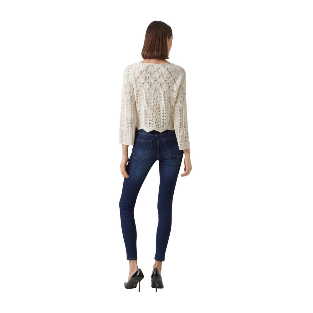 Vero Moda Beige Cotton Sweatshirt | Regal Royce