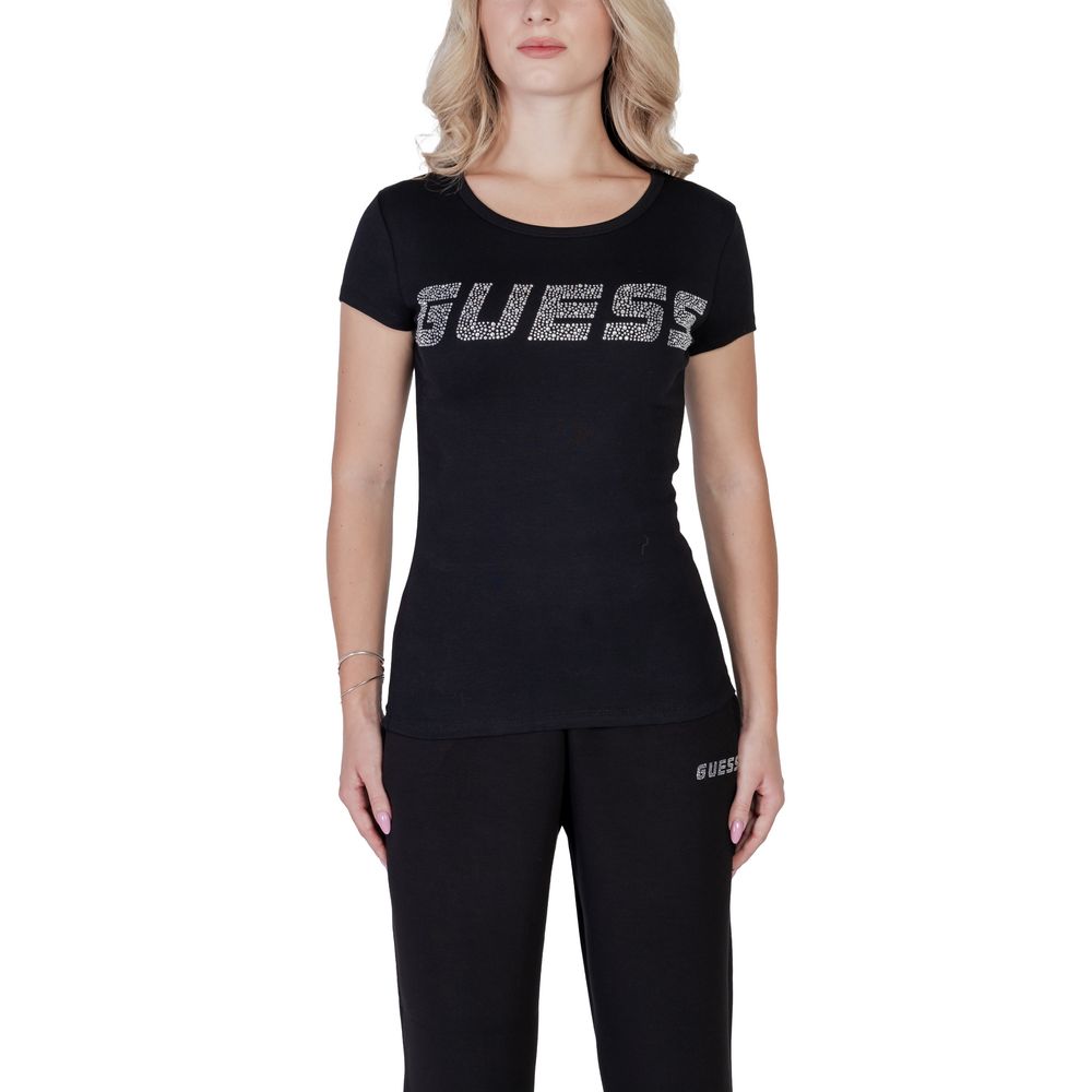 Guess Active Black Cotton T-Shirt | Regal Royce