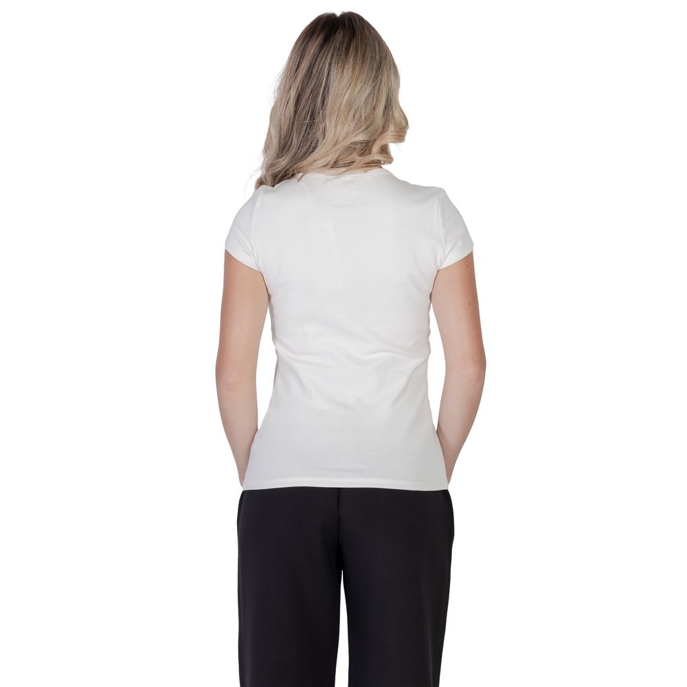 Guess Active Cream Cotton T-Shirt | Regal Royce