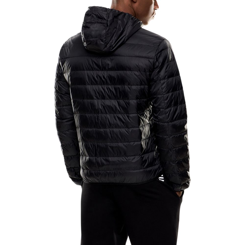 EA7 Emporio Armani Bicolor Polyamide Full-Length Jacket | Regal Royce