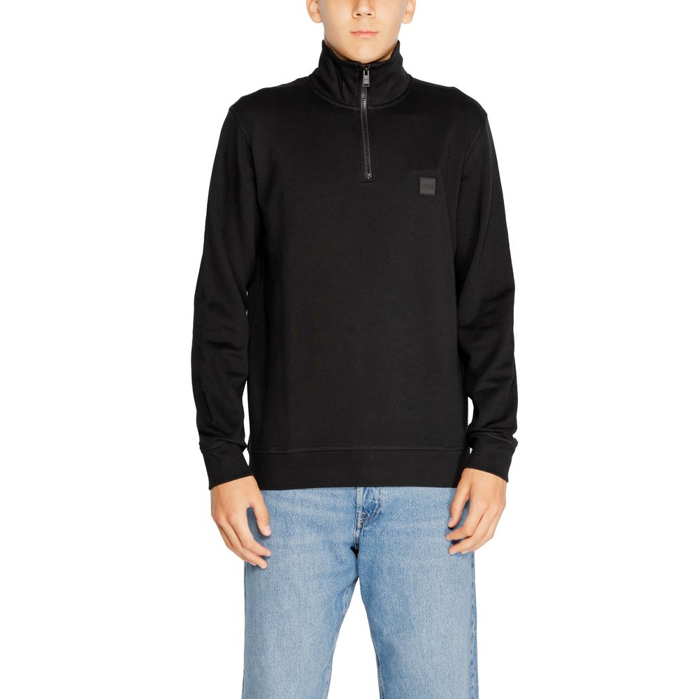 Hugo Boss Black Cotton Sweatshirt | Regal Royce