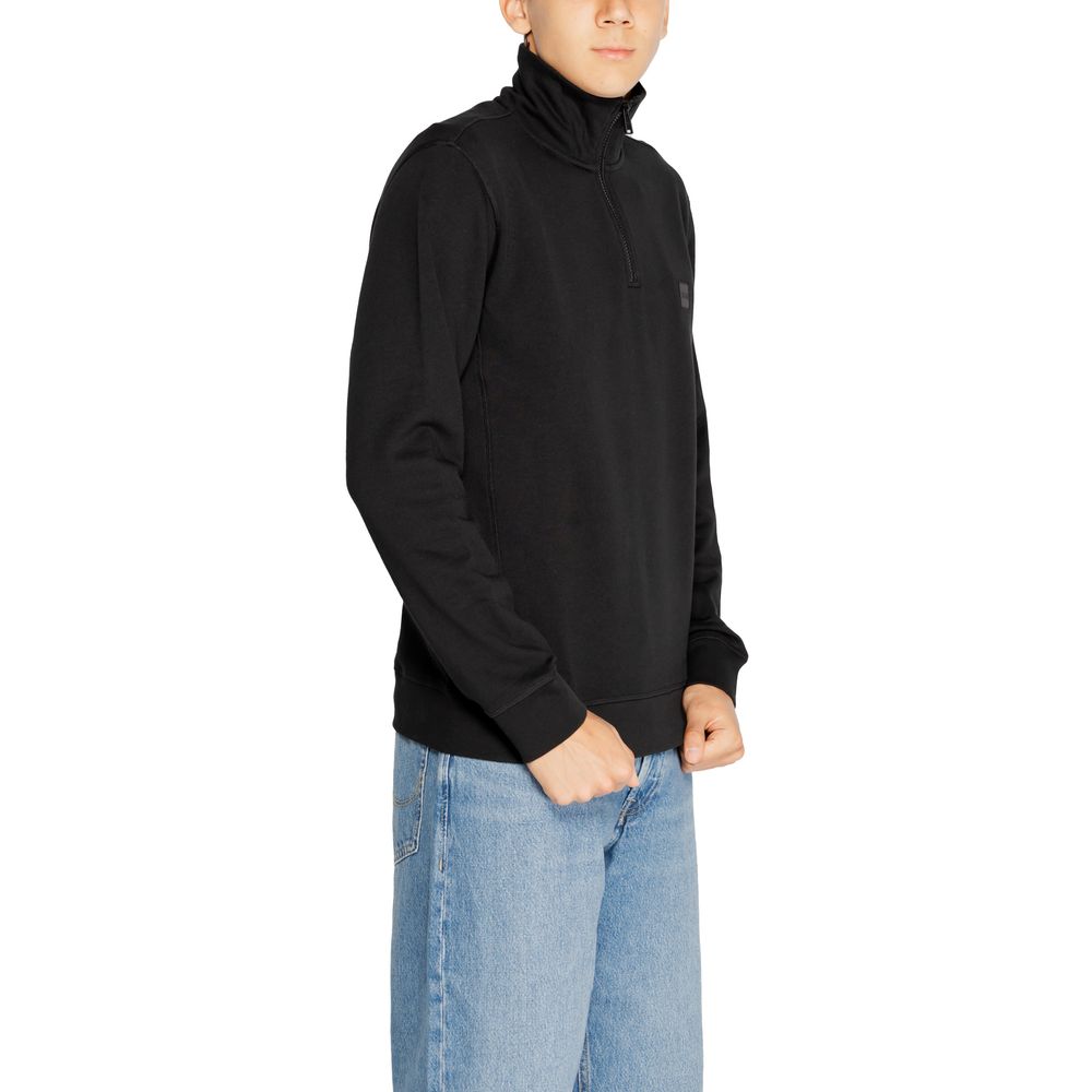 Hugo Boss Black Cotton Sweatshirt | Regal Royce