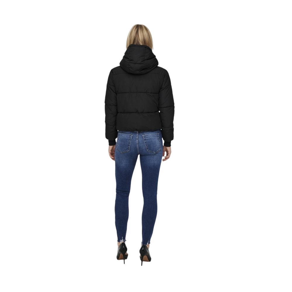 Jacqueline De Yong Black Polyester Jacket | Regal Royce