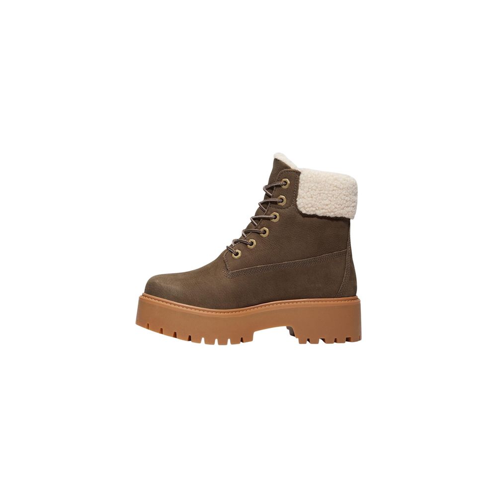 Timberland Brown Recycled Leather Lace-Up Boots | Regal Royce