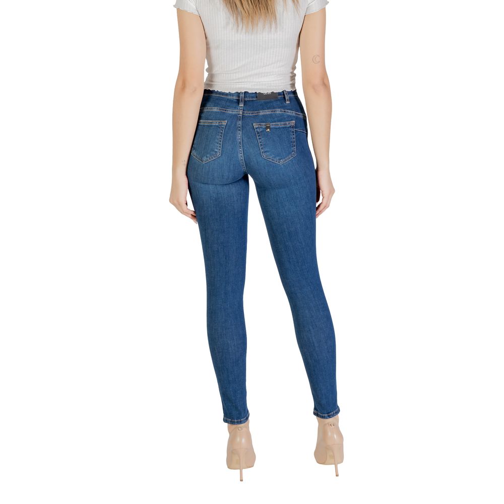 Liu Jo Blue Cotton Skinny Jeans | Regal Royce