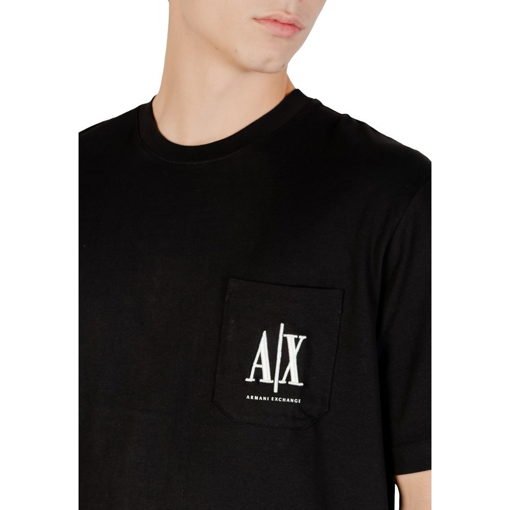 Armani Exchange Black Cotton Sportswear | Regal Royce
