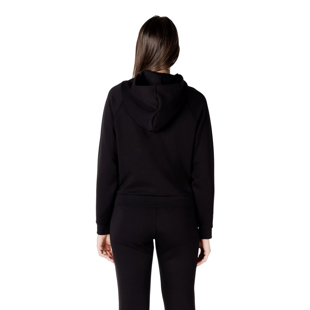 Armani Exchange Black Viscose Hoodie | Regal Royce