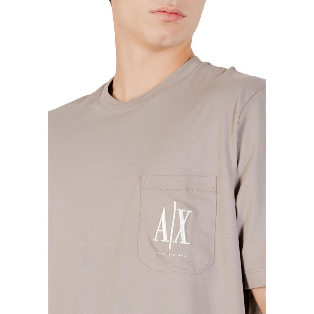 Armani Exchange Brown Cotton Sportswear | Regal Royce