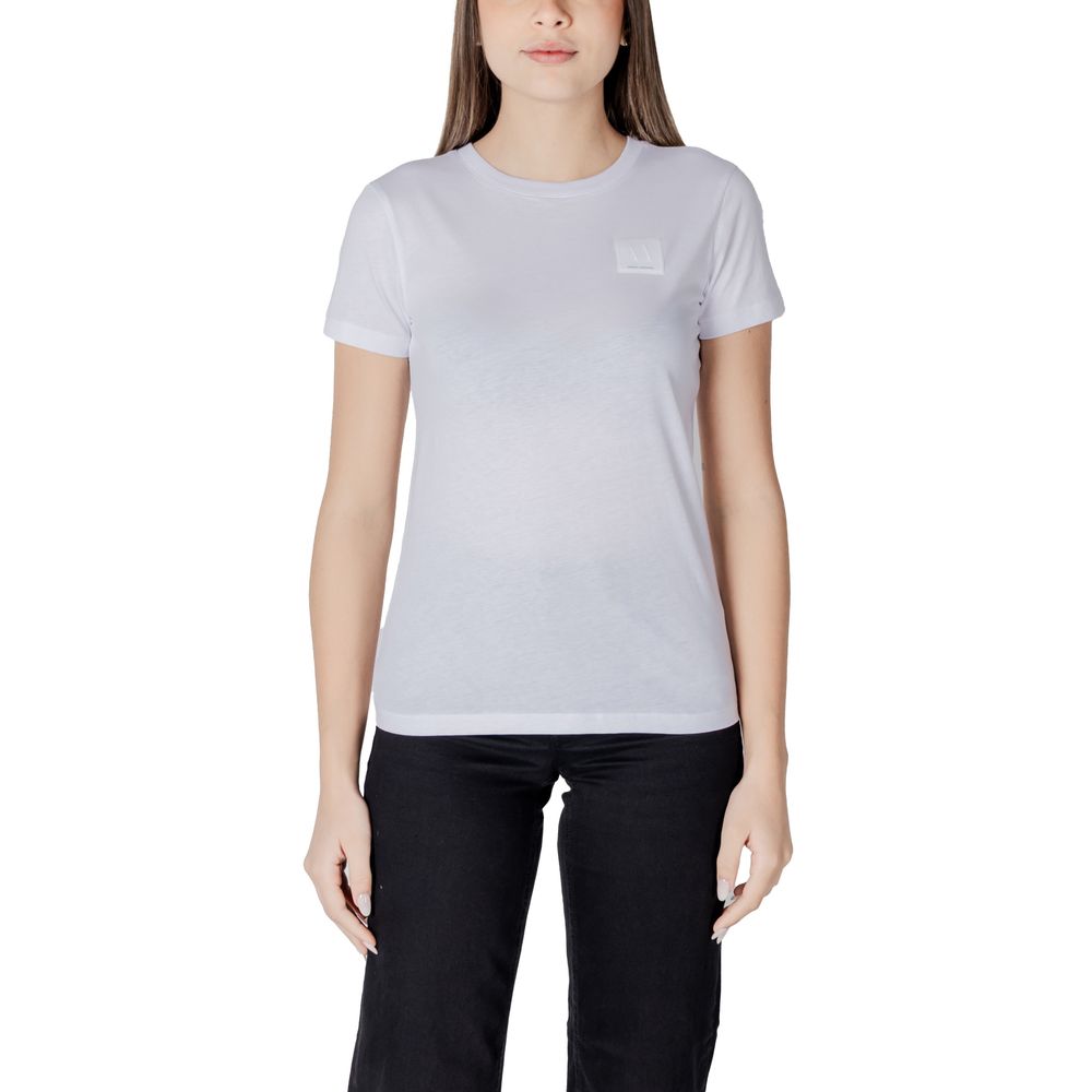 Armani Exchange White Cotton T-Shirt | Regal Royce