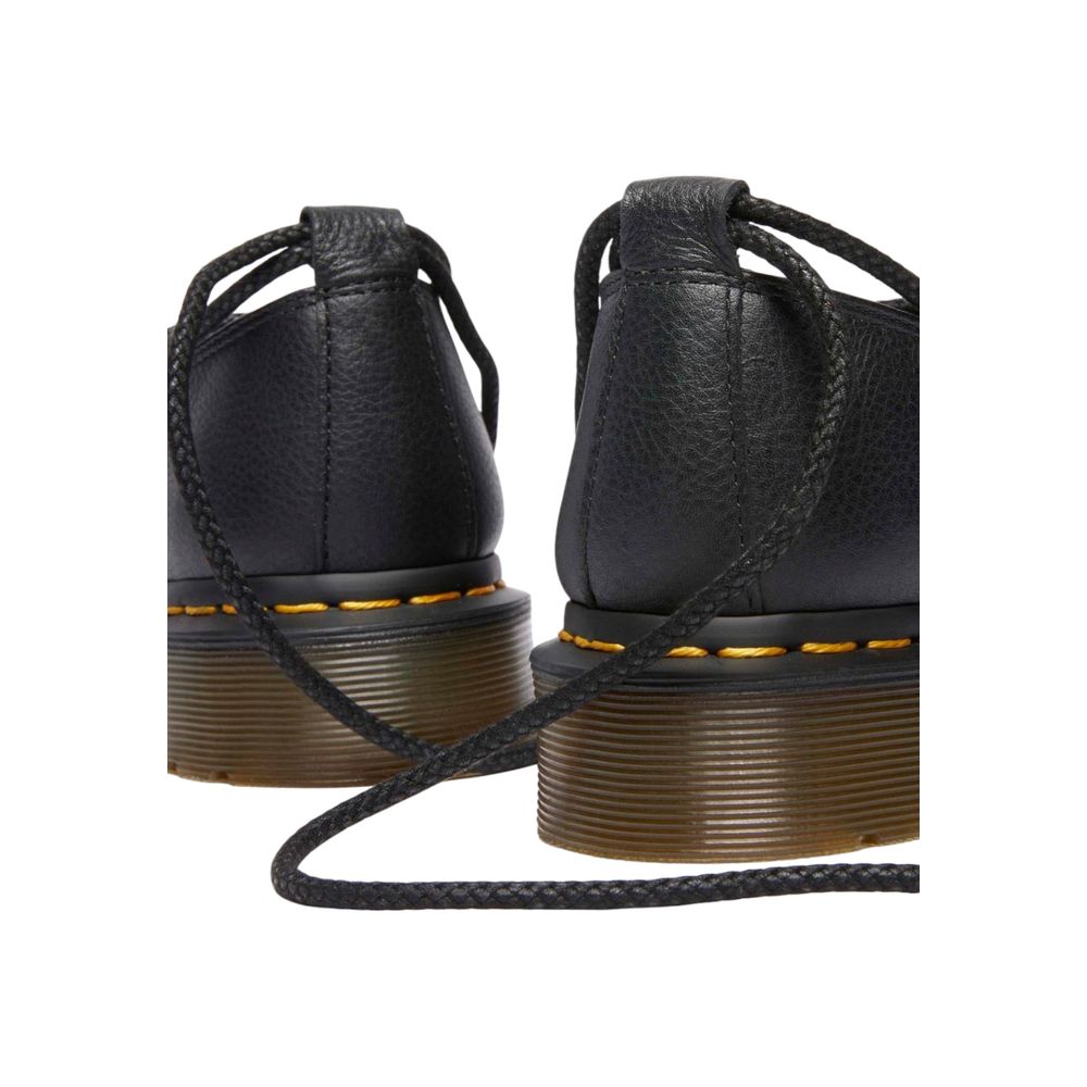 Dr. Martens Black Leather Platform Pumps | Regal Royce