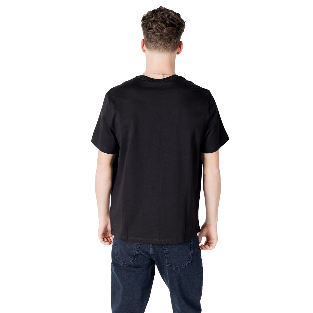 Calvin Klein Jeans Black Cotton T-Shirt | Regal Royce