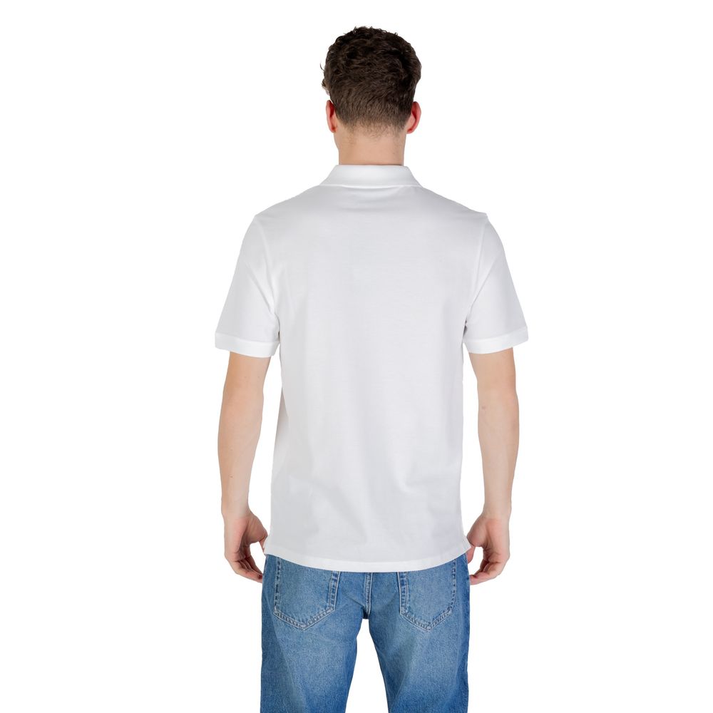 Lyle & Scott White Cotton Polo Shirt | Regal Royce