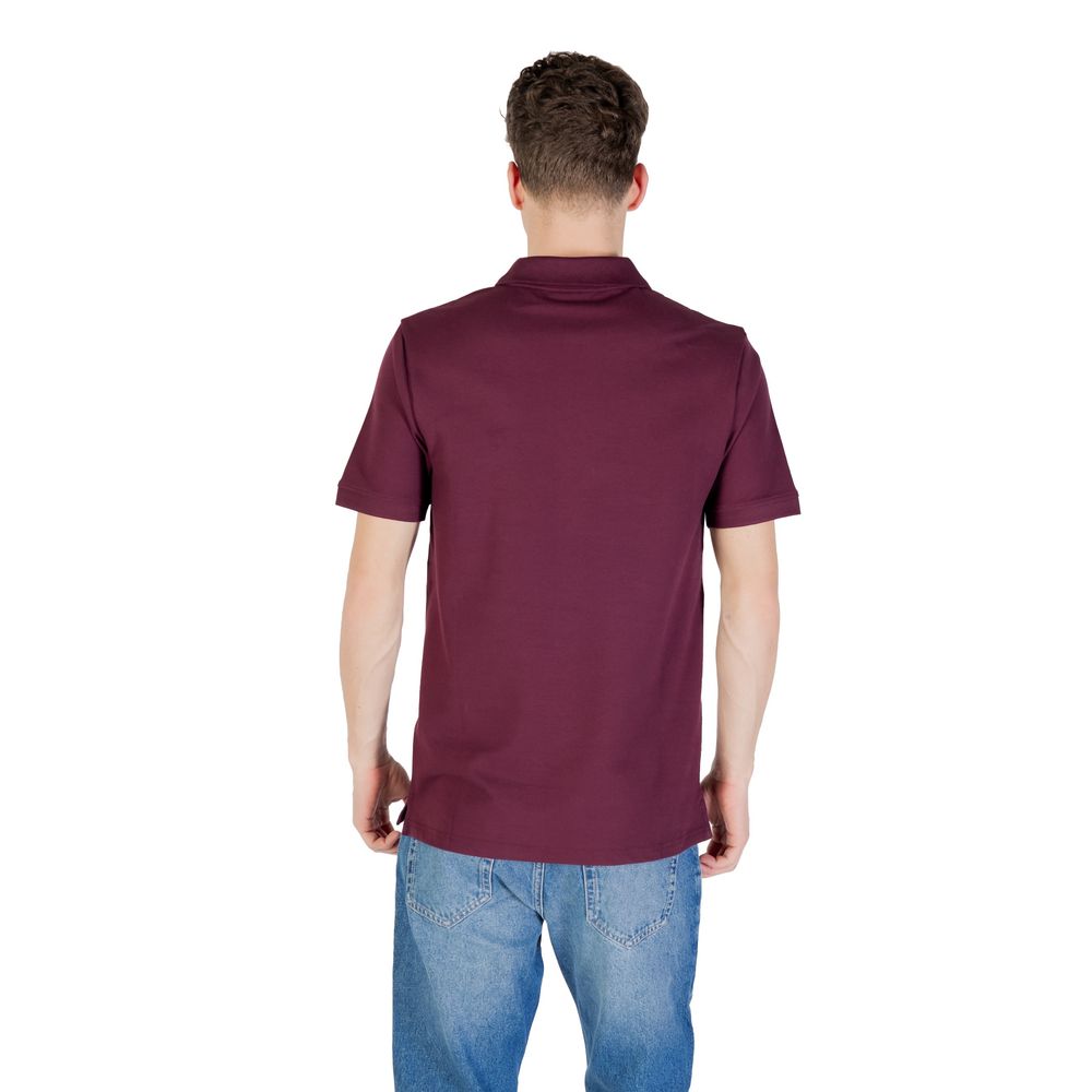 Lyle & Scott Bordeaux Cotton Polo Shirt | Regal Royce