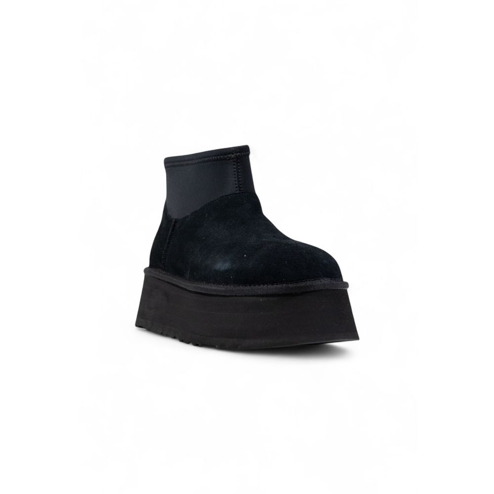 UGG Black Suede Leather Ankle Boots | Regal Royce