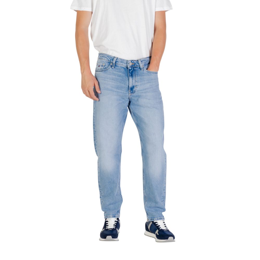 Tommy Hilfiger Jeans Light Blue Recycled Cotton Slim Fit Jeans | Regal Royce
