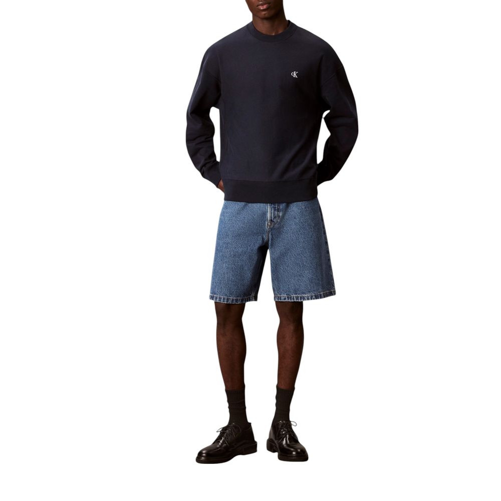 Calvin Klein Jeans Blue Cotton Sweatshirt | Regal Royce