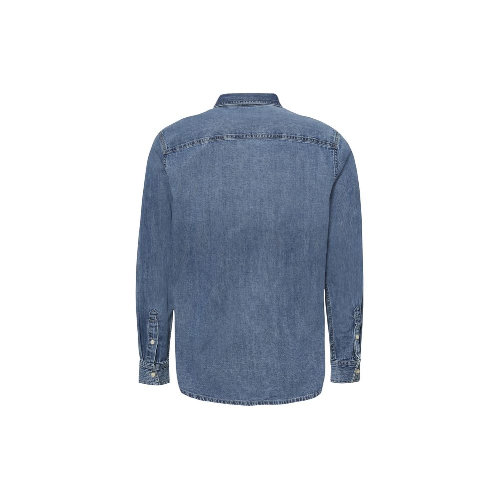 Calvin Klein Jeans Blue Denim Shirt | Regal Royce