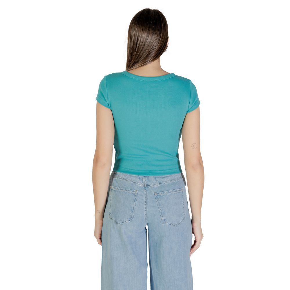 Calvin Klein Jeans Blue Cotton T-Shirt | Regal Royce