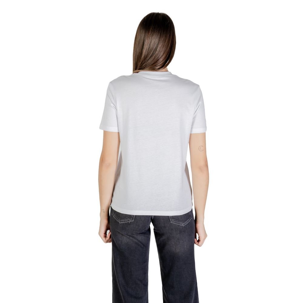 Calvin Klein Jeans White Cotton T-Shirt | Regal Royce