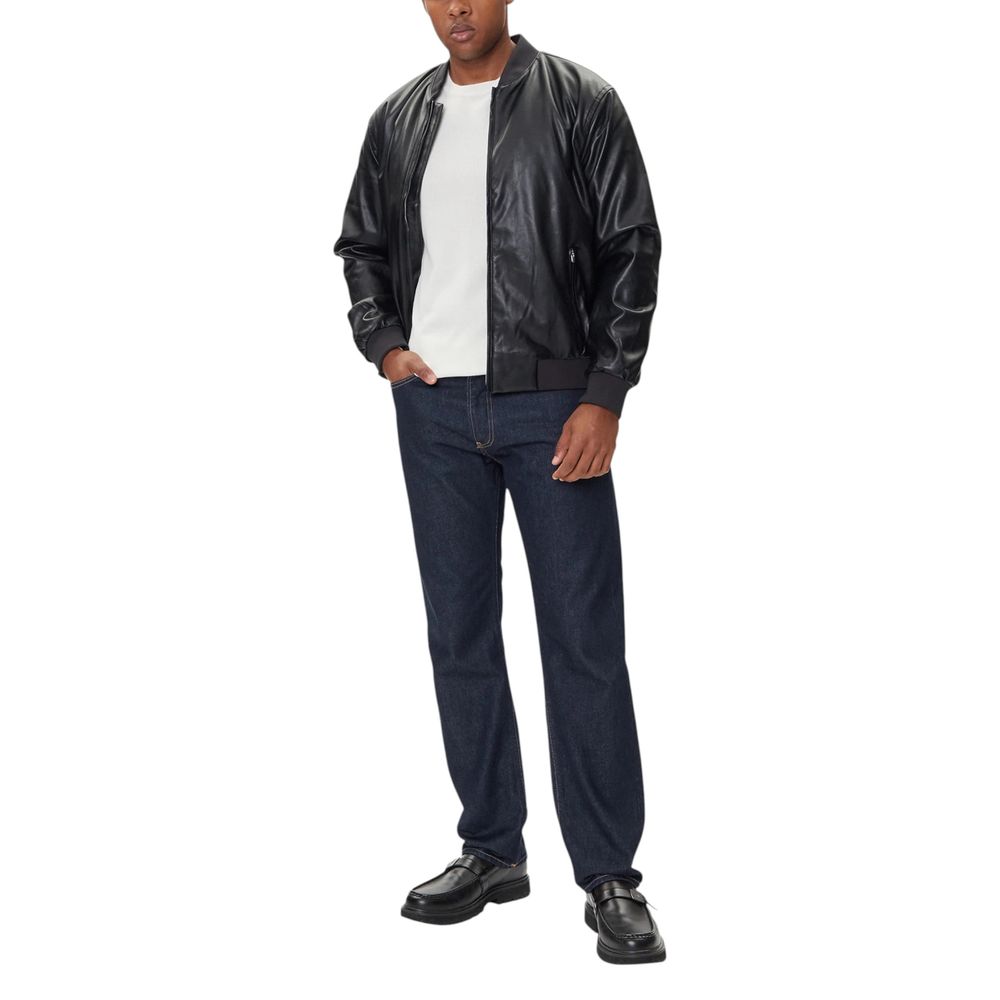 Calvin Klein Jeans Black Polyethylene Bomber | Regal Royce