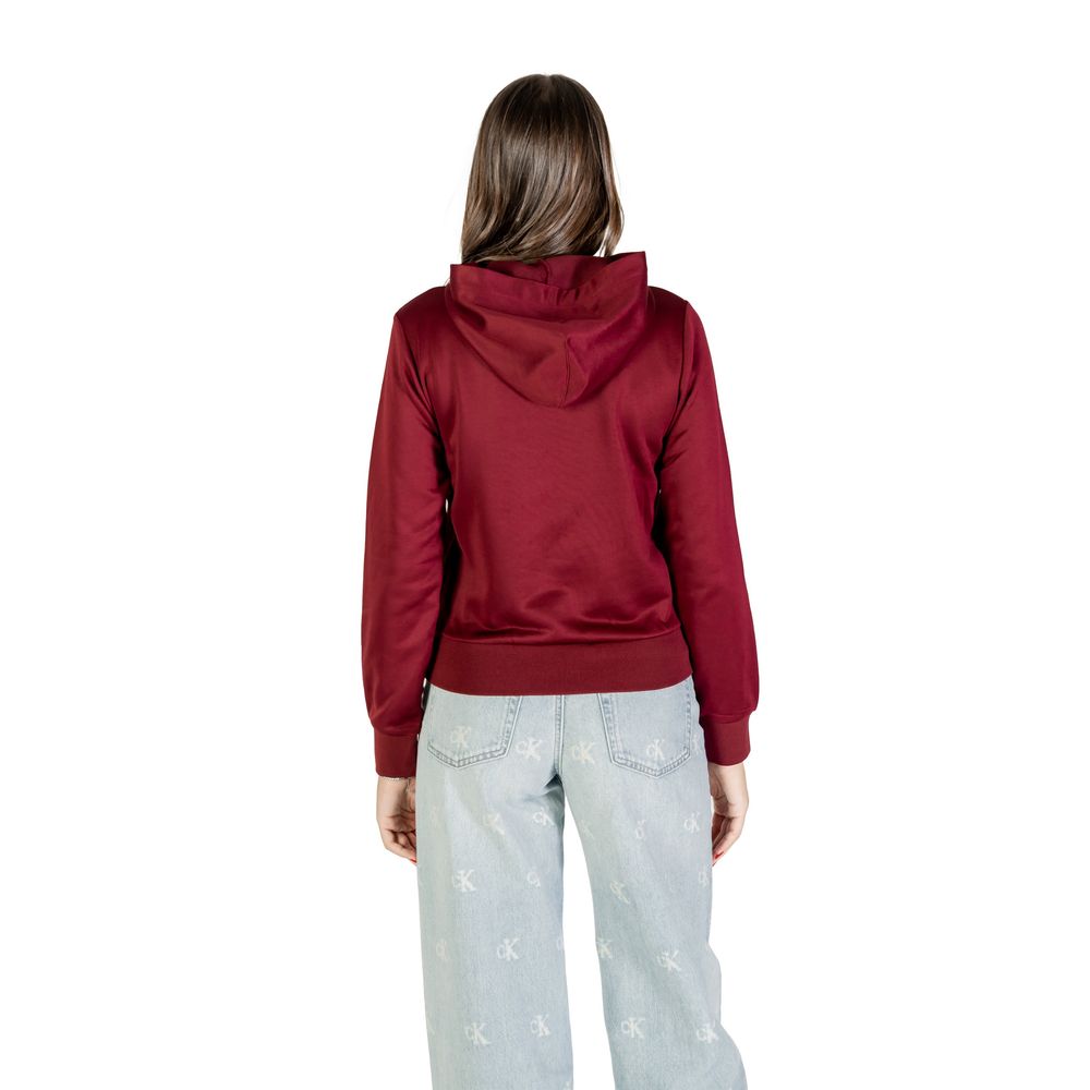 Calvin Klein Bordeaux Cotton Hoodie | Regal Royce