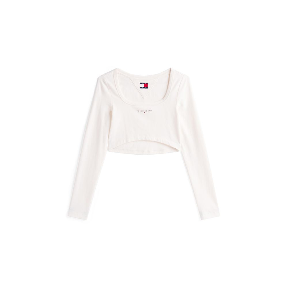 Tommy Hilfiger Jeans White Recycled Cotton Sportswear | Regal Royce