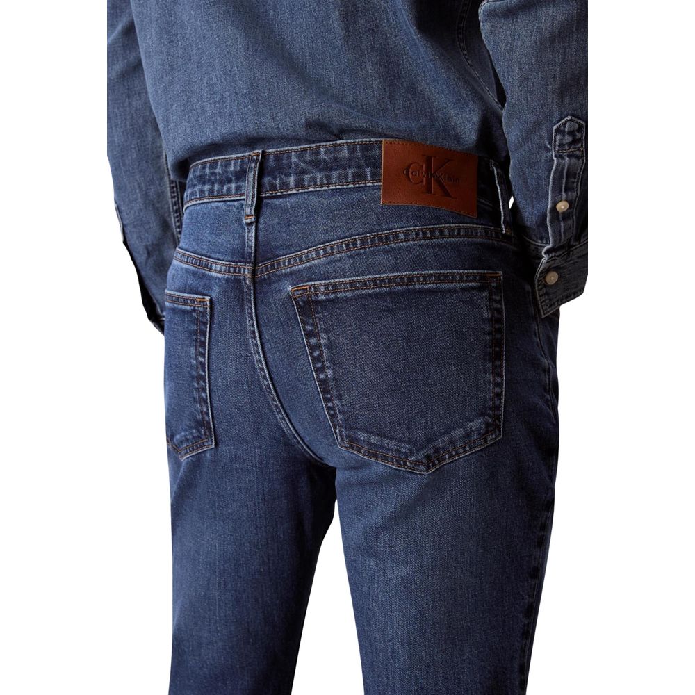 Calvin Klein Jeans Blue Cotton Skinny Jeans | Regal Royce