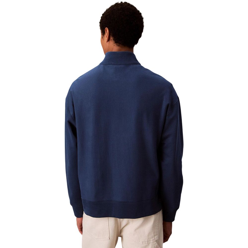 Calvin Klein Jeans Blue Cotton Sweatshirt | Regal Royce