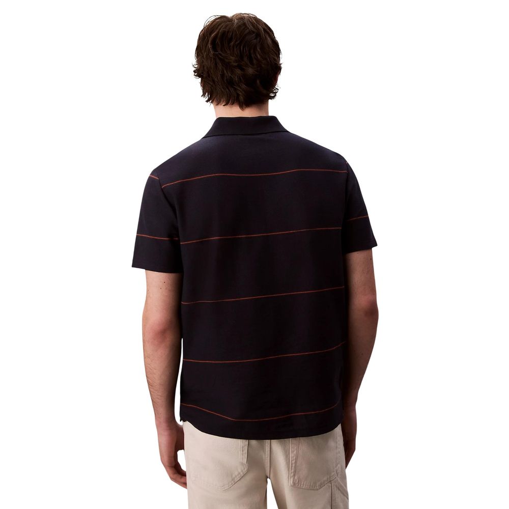 Calvin Klein Jeans Blue Cotton Polo Shirt | Regal Royce