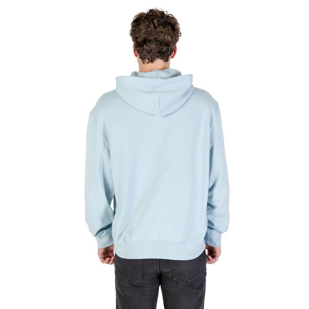 Calvin Klein Jeans Blue Cotton Hoodie | Regal Royce
