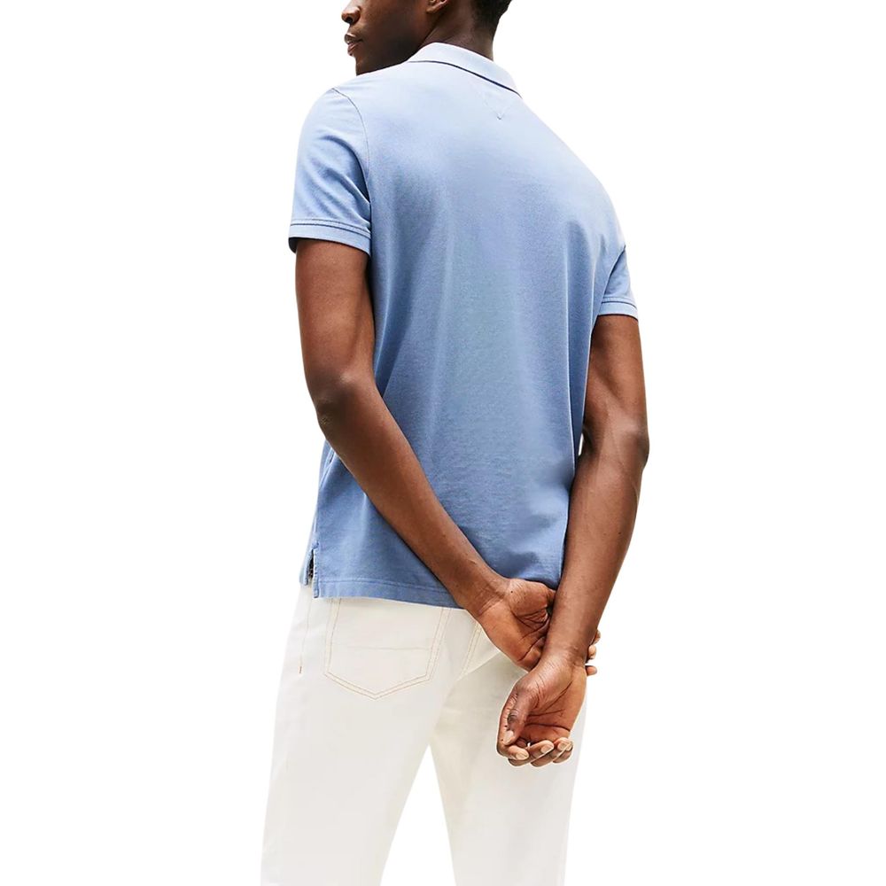 Tommy Hilfiger Blue Cotton Polo Shirt | Regal Royce